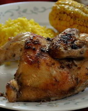 Куропатки с кленовым сиропом и специями