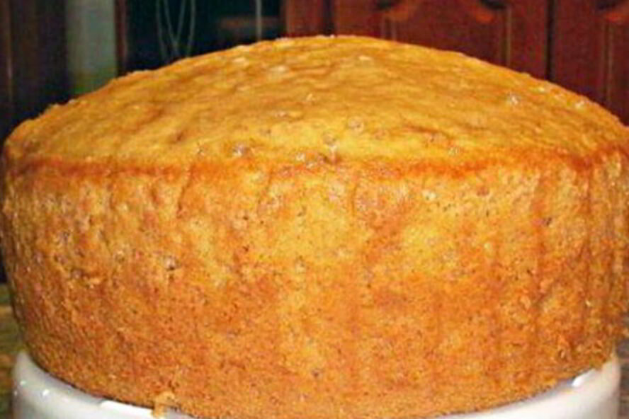 Рецепт бисквит на лимонаде