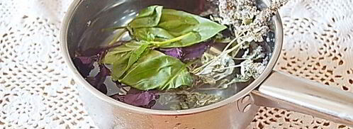 лимонно-апельсиновый напиток с базиликом. Шаг 3