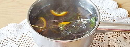 лимонно-апельсиновый напиток с базиликом. Шаг 7