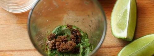 безалкогольный мохито. Шаг 2