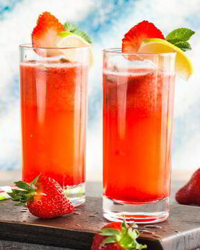 Клубничный мохито