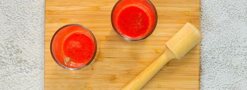 клубничный мохито. Шаг 2