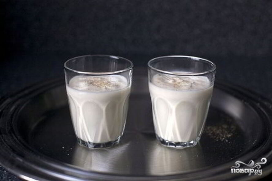 Рецепт молочный пунш