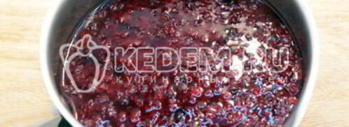 брусничный морс. Шаг 5