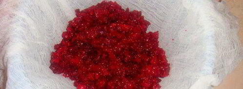 клюквенный морс. Шаг 2