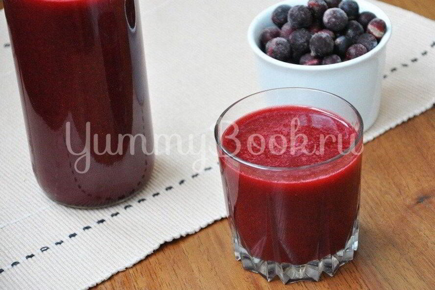 Рецепт морс из черной смородины