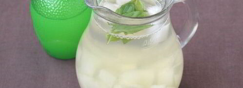 напиток из дыни с лаймом. Шаг 3