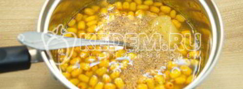 напиток облепиховое солнце. Шаг 5