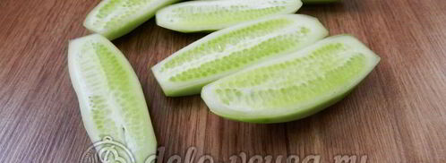 огуречный коктейль. Шаг 2