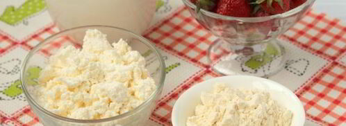 протеиновый коктейль с клубникой и творогом. Шаг 2