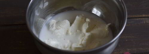 шоколадный коктейль. Шаг 2