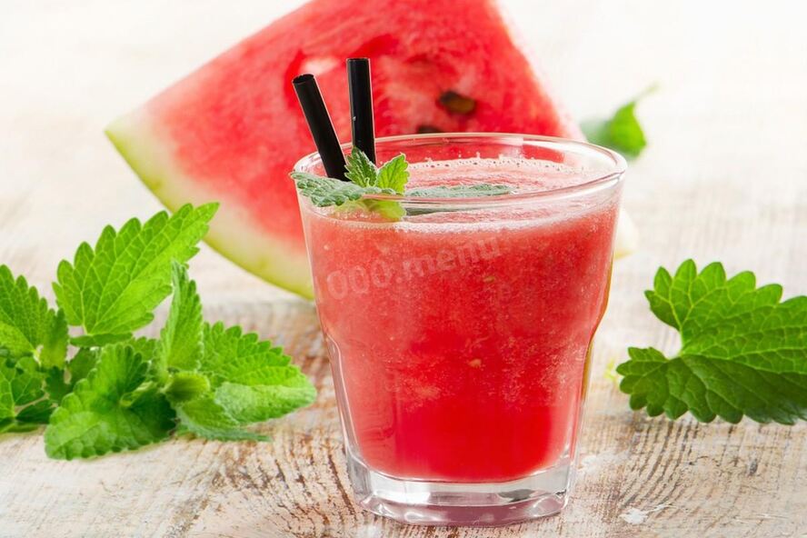 Рецепт арбузный смузи