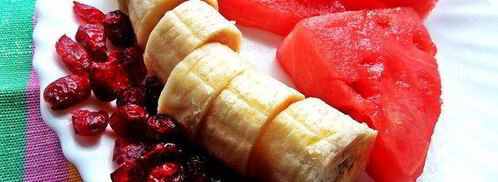 бананово-арбузный смузи. Шаг 2