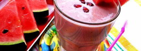 бананово-арбузный смузи. Шаг 7