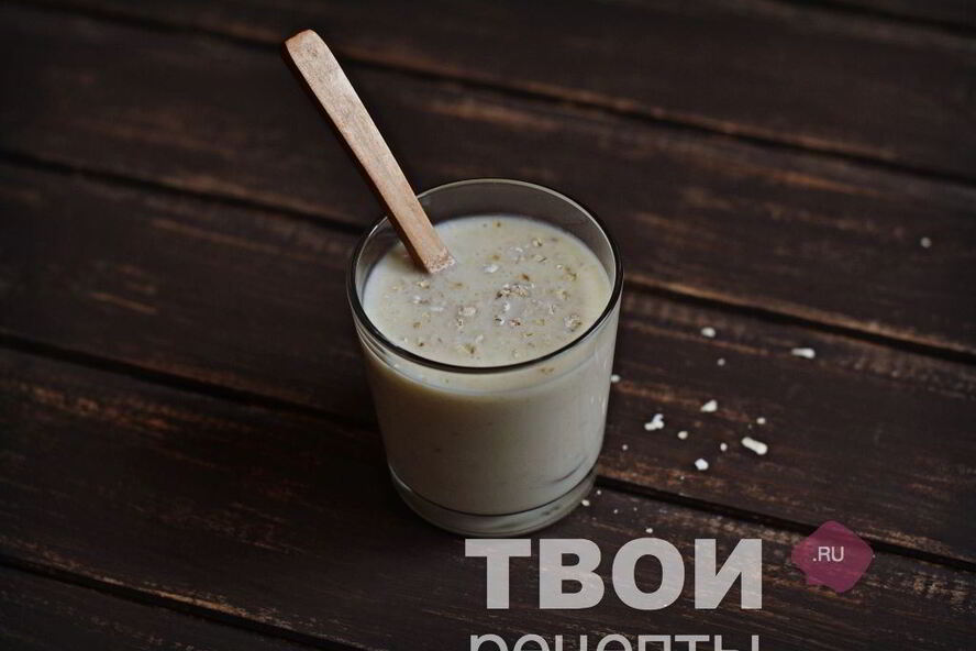 Рецепт бананово-овсяной смузи