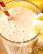 Бананово-яблочный смузи