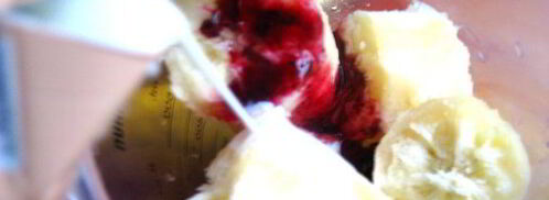 банановый смузи с лаймом. Шаг 6