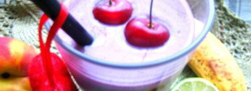 банановый смузи с лаймом. Шаг 8