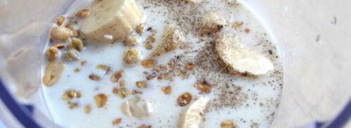 банановый смузи. Шаг 4