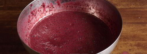 чернично-банановый смузи. Шаг 4