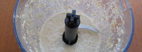 чернично-клубничный смузи с овсянкой и мороженым. Шаг 2