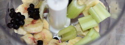 черничный смузи. Шаг 3