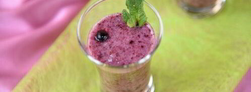 черничный смузи. Шаг 5