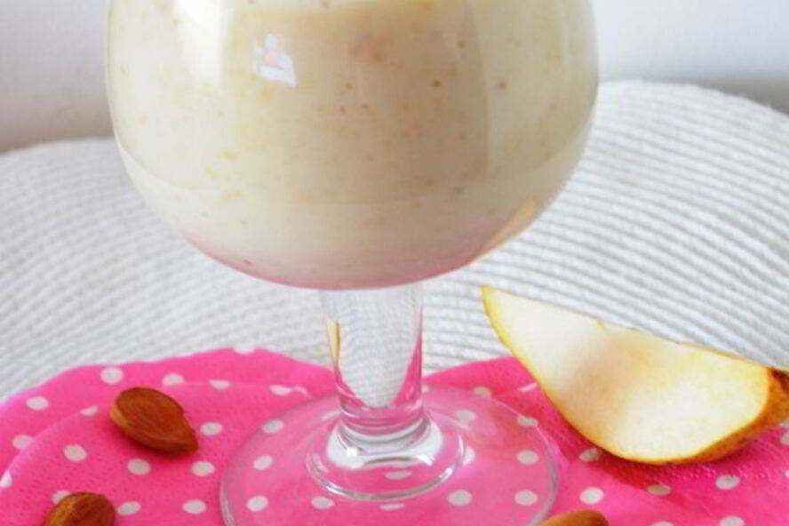 Рецепт кефирный смузи грушево-миндальный