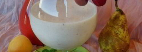 кефирный смузи грушево-миндальный. Шаг 3