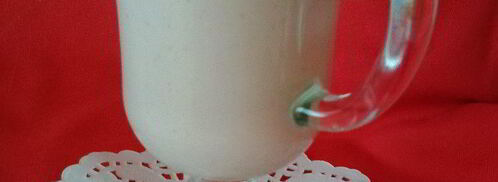 клубнично-банановый смузи с клетчаткой из семян льна. Шаг 5