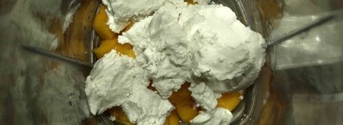 мангово-кокосовый смузи. Шаг 3