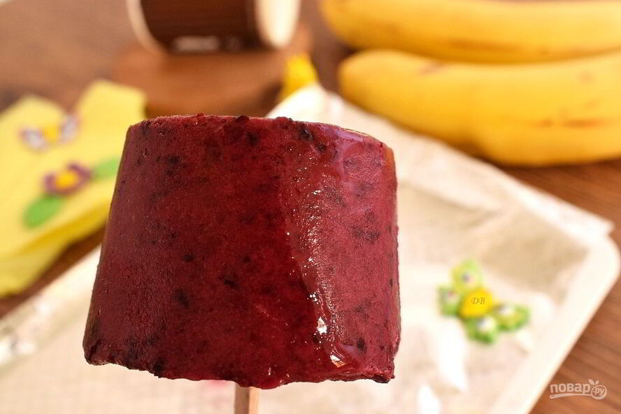 Рецепт мороженое смузи на палочке