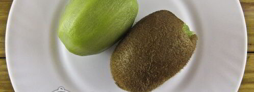 овсяный смузи с бананом и киви. Шаг 2