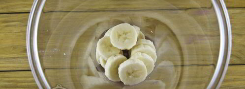 овсяный смузи с бананом и киви. Шаг 4