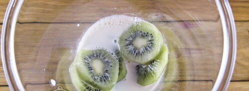 овсяный смузи с бананом и киви. Шаг 5