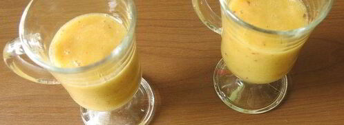 полосатый смузи. Шаг 6