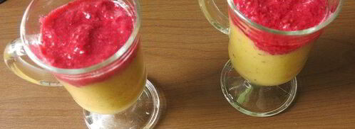 полосатый смузи. Шаг 7