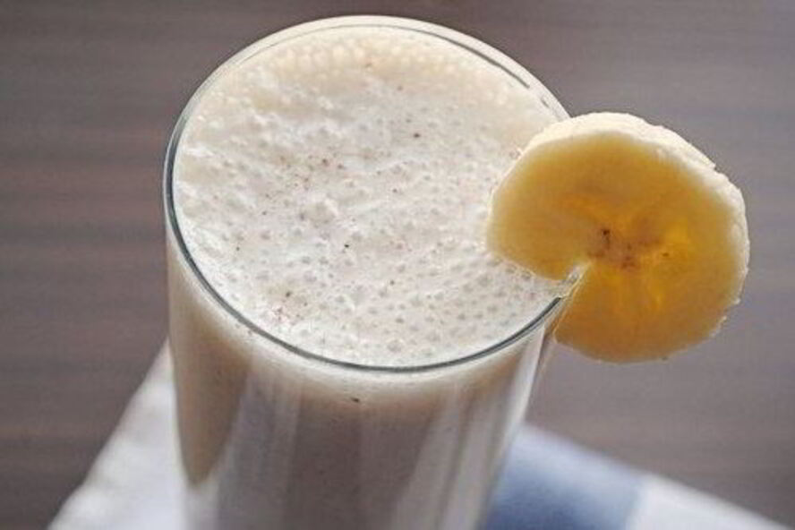 Рецепт смузи банановая нежность с кефиром