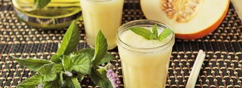 смузи из дыни с мятным чаем. Шаг 7