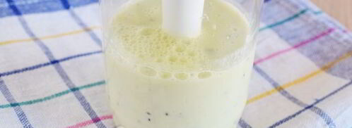 смузи из кефира и киви. Шаг 9