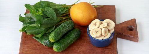 смузи из огурцов. Шаг 2