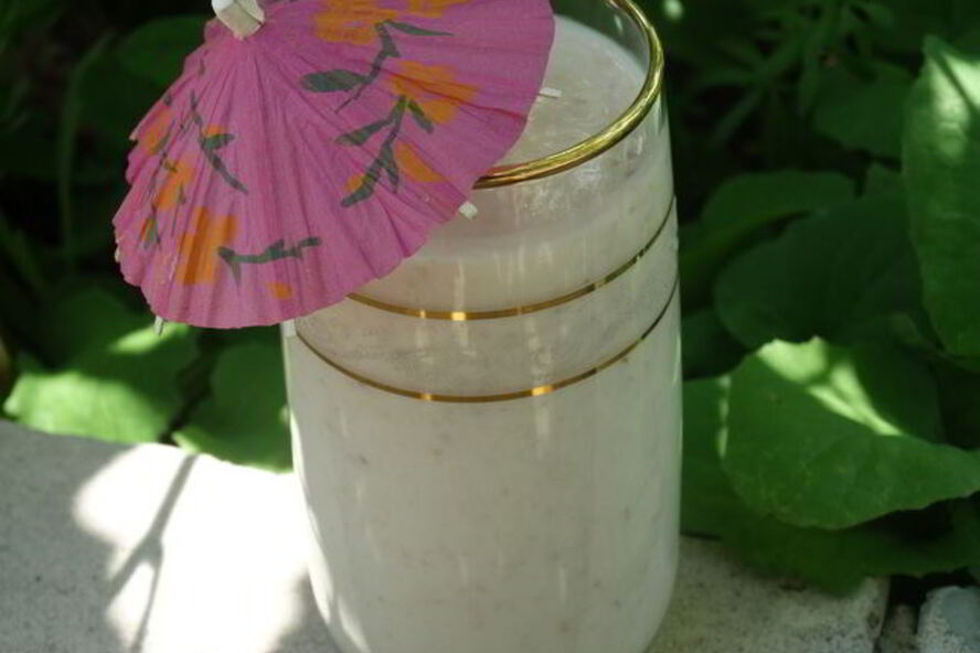 Рецепт смузи из овсянки и банана