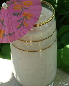 Смузи из овсянки и банана