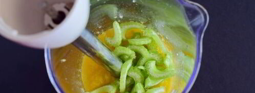 смузи из сельдерея и яблок. Шаг 11