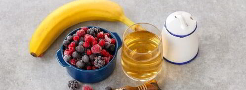 смузи из замороженных ягод. Шаг 3