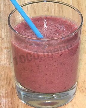 Смузи на крапивном чае