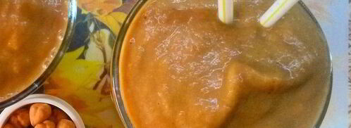 смузи с бананами и курагой. Шаг 3