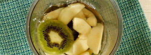 смузи с бананом, киви и грушей. Шаг 6