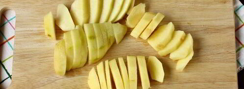 смузи с малиной, яблоком и грушей. Шаг 3